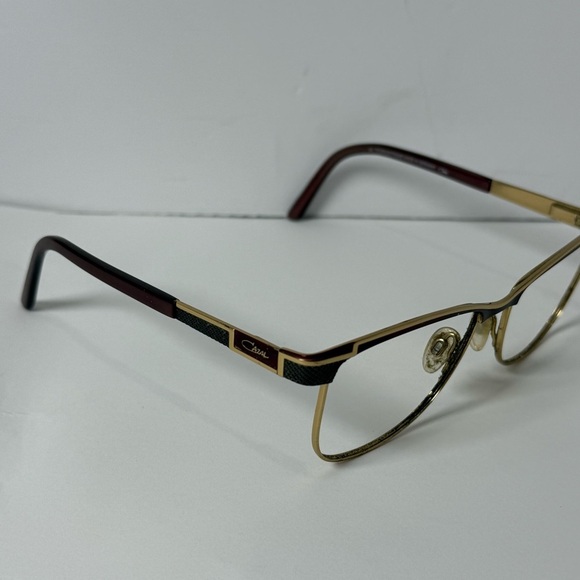 Classic Cazal Titanium 4268 NO Lenses FRAME ONLY Gold main image 2